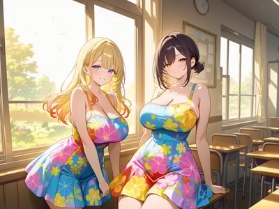 以成年人的身体穿越回过去，但巨乳老师们却丝毫没有不对劲的感觉？