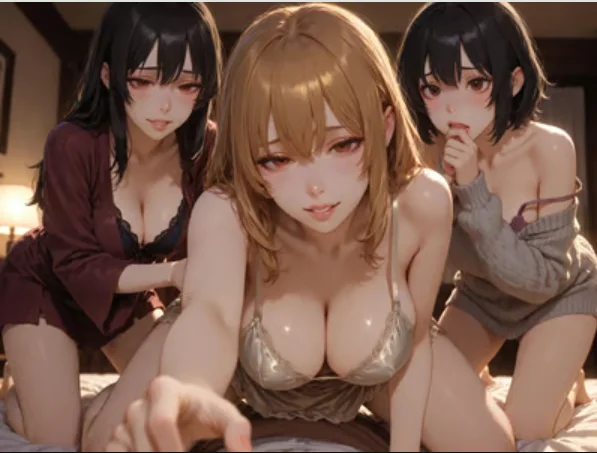 (难度警告⚠️)淫荡女友把所有闺蜜叫来逼我操