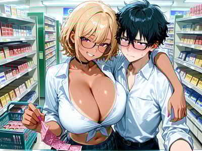 ❤️男女性观念反转的世界，巨乳辣妹求我给她破处？！❤️