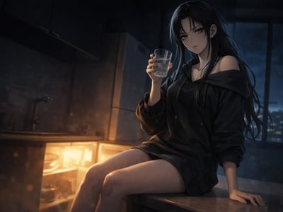 美艳合租室友其實是個騷逼